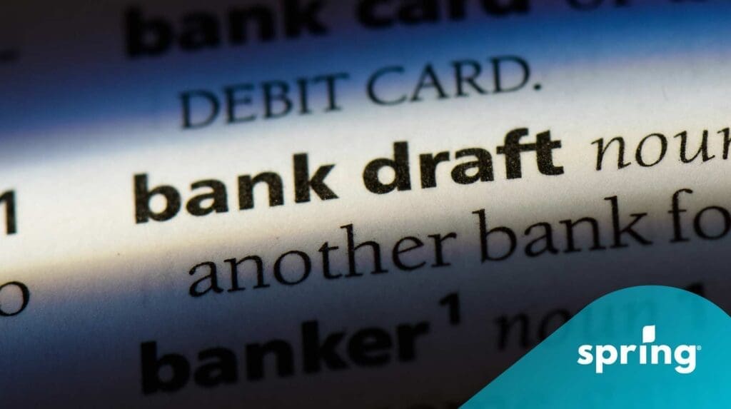 Canadian bank draft