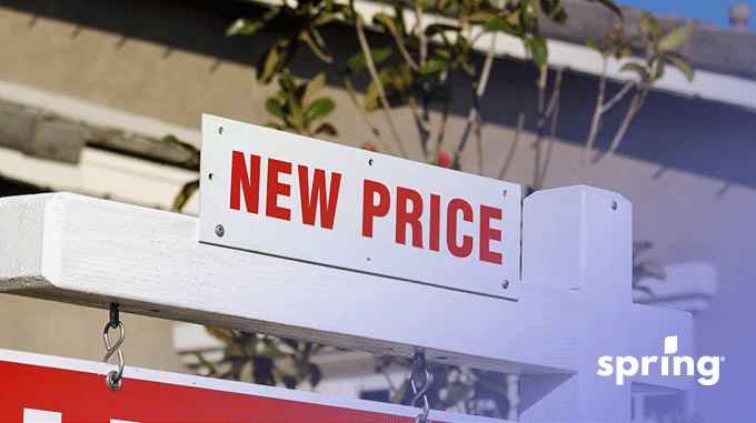 Average home price in Canada shown