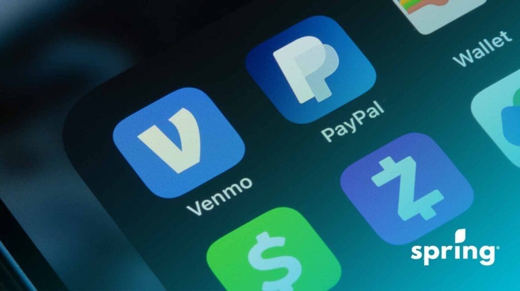 Venmo app on smartphone