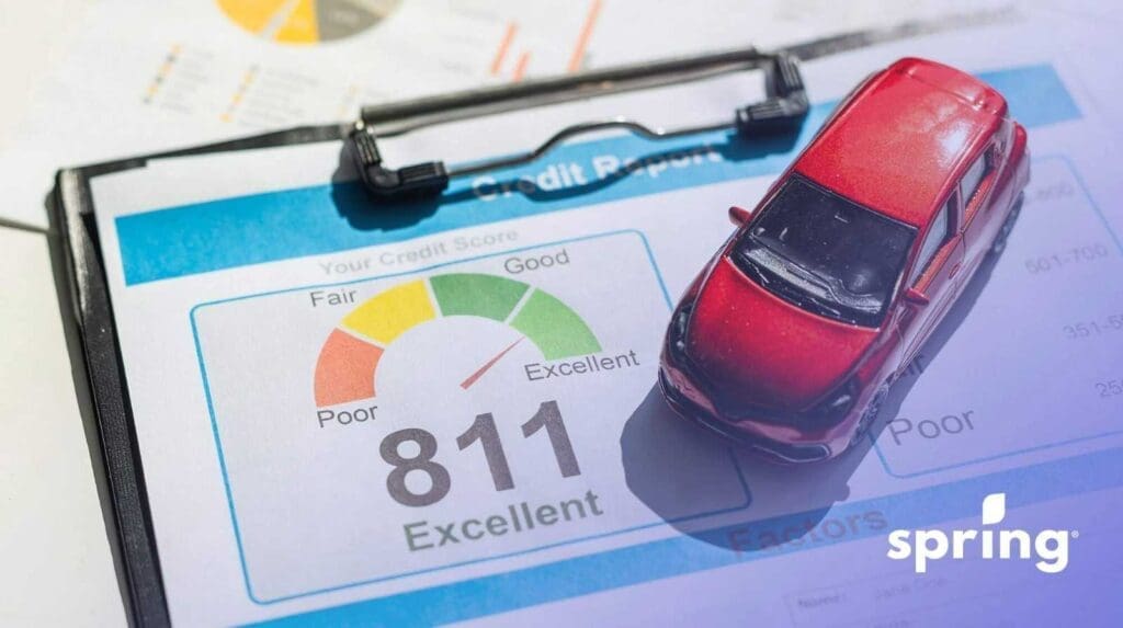 Credit score needed for a car