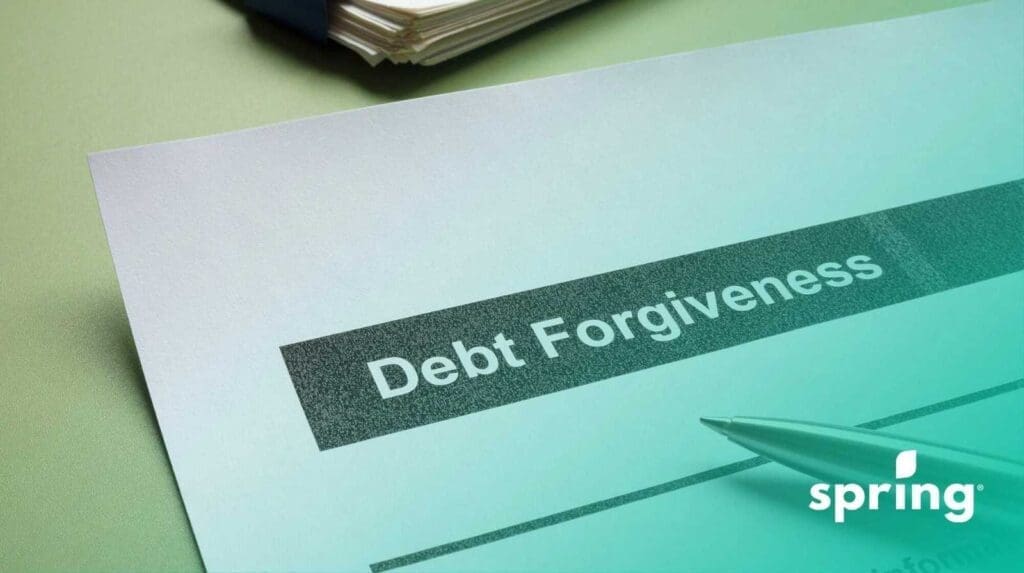 Is there debt forgiveness in Canada?